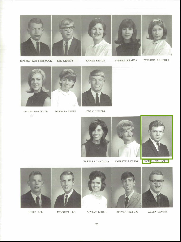 Jack Lazerowitz 1966